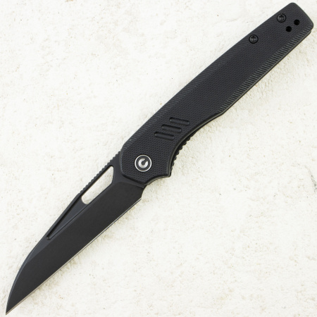 Нож CIVIVI Guile, Black Stonewashed, 14C28N, G10 Black Handle, C24062B-1