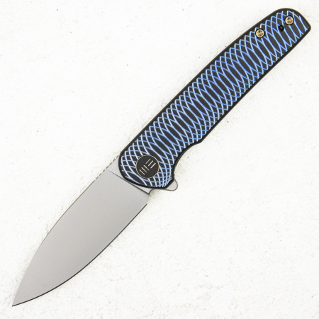 Нож WE Knife Shakan, 20CV, Titanium Black/Blue. LIMITED EDITION