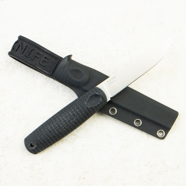 Нож OWL North S F, N690 Cryo, Micarta Black, Kydex
