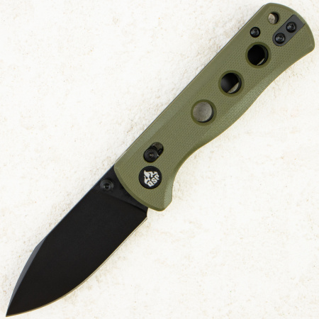 Нож QSP Canary Glyde, Black 14C28N, G10 Olive, QS150GL-B2