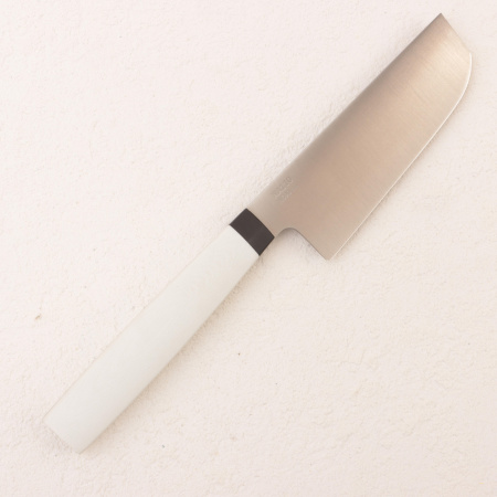 Нож мини Накири OWL NA110 F, N690 Cryo, G10 White Handle