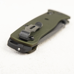 Нож Benchmade Bailout, CPM-M4 Tanto, 6061-T6 Aluminum Green, 537GY-1 Нож Benchmade Bailout, CPM-M4 Tanto, 6061-T6 Aluminum Green, 537GY-1