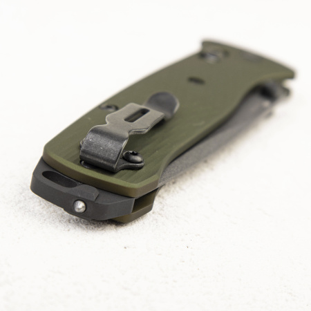 Нож Benchmade Bailout, CPM-M4 Tanto, 6061-T6 Aluminum Green, 537GY-1 Нож Benchmade Bailout, CPM-M4 Tanto, 6061-T6 Aluminum Green, 537GY-1