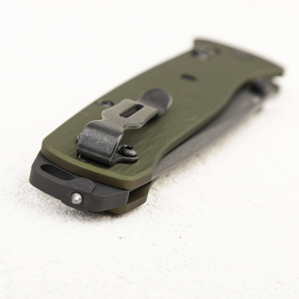 Нож Benchmade Bailout, CPM-M4 Tanto, 6061-T6 Aluminum Green, 537GY-1