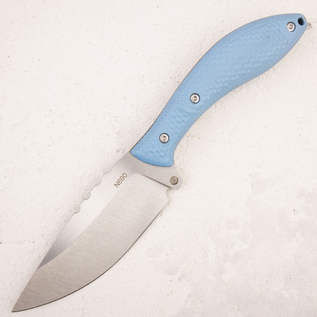 Нож WKL Ontario, N690, Micarta Blue, Kydex Classic - купить в интернет-магазине Blademan