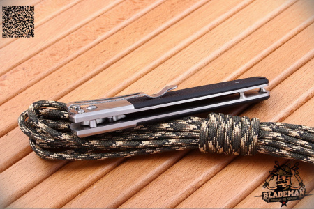 Нож Ganzo G7211, Satin, черный - купить в интернет-магазине Blademan