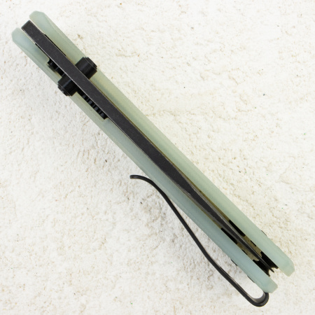 Нож QSP Canary Folder, 14C28N, Jade G10 Handle, QS150-E2