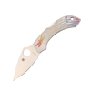 Нож Spyderco Dragonfly Tattoo, VG-10, Stainless Steel Handle, C28PT