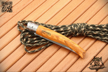 Нож филейный Opinel №10, Нержавеющая сталь, Оливковое дерево - купить в интернет-магазине Blademan