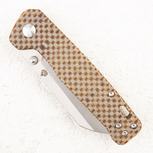 Нож QSP Penguin, D2, Micarta Brown Texture - складной туристические ножи из стали Нож QSP Penguin, D2, Micarta Brown Texture - складной туристические ножи из стали