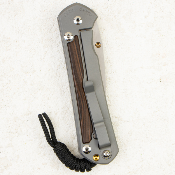 Нож Chris Reeve Large Sebenza 31 Inlay, CPM MagnaCut, Titanium/Macassar Ebony Handle, L31-1116