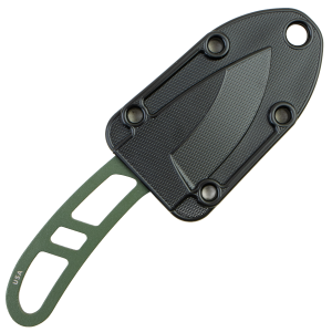 Скелетный нож ESEE Candiru, 1095 Carbon, OD Green