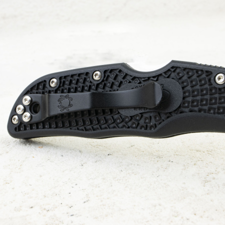 Нож Spyderco Endela Wharncliffe, Serrated, VG-10, FRN Black, C243FSWCBK Нож Spyderco Endela Wharncliffe, Serrated, VG-10, FRN Black, C243FSWCBK