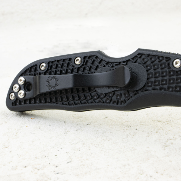 Нож Spyderco Endela Wharncliffe, Serrated, VG-10, FRN Black, C243FSWCBK