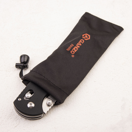 Нож Ganzo G740, 440C, G10 Black Нож Ganzo G740, 440C, G10 Black - купить в интернет-магазине Blademan