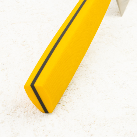 Нож сантоку OWL SA160 F, N690 Cryo, G10 Yellow