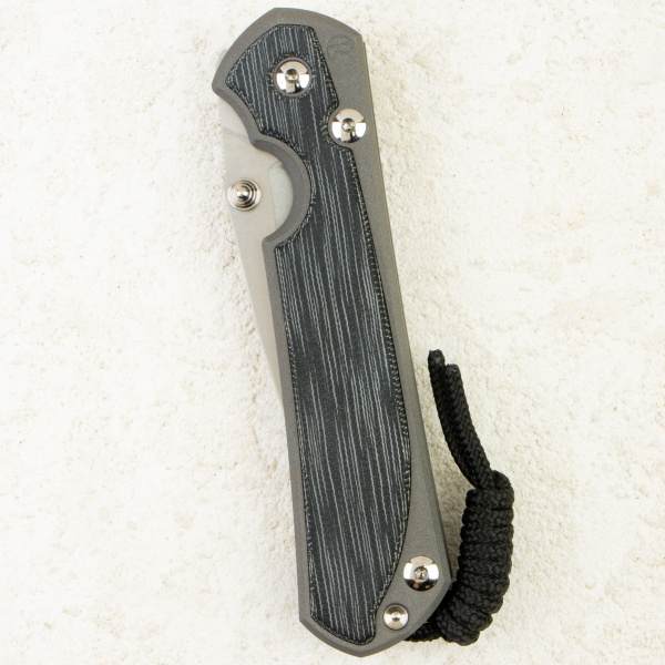 Нож Chris Reeve Large Sebenza 31 Inlay, CPM MagnaCut, Titanium/Black Canvas Micarta Handle, L31-1200