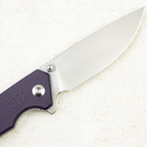 Нож CIVIVI Merit, Satin 14C28N, Canvas Micarta Purple Handle, C24012-3 Нож CIVIVI Merit, Satin 14C28N, Canvas Micarta Purple Handle, C24012-3