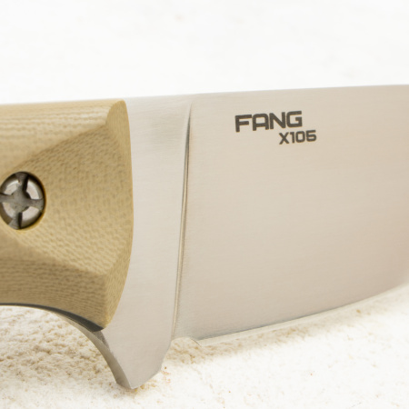 N.C. Custom Fang, X105, G10 Tan
