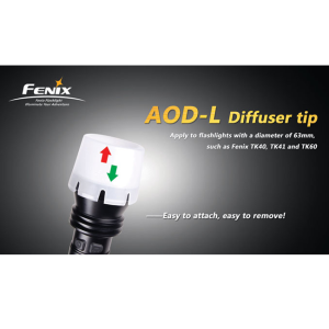 Диффузионный белый фильтр AOD-L для Fenix TK - купить в интернет-магазине Blademan