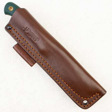 Нож Южный Крест Шершень L, N690, Конвекс, Микарта Изумруд, Насечка - купить в интернет-магазине Blademan