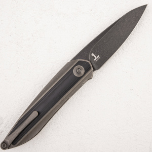 Нож WE Knife Black Void Opus, 20CV Black, 6AL4V Titanium/G10 - складной туристические ножи из стали Нож WE Knife Black Void Opus, 20CV Black, 6AL4V Titanium/G10 - складной туристические ножи из стали