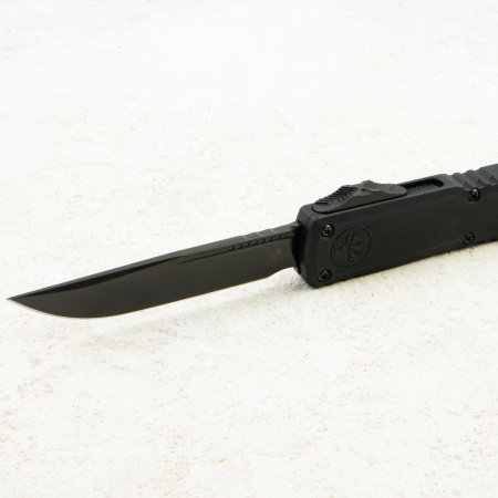 Нож Microtech Ultratech ZBP Gen III Shadow, Black, M390, Aluminum Black, 1123-1 DLCTSH, (Signature Series)