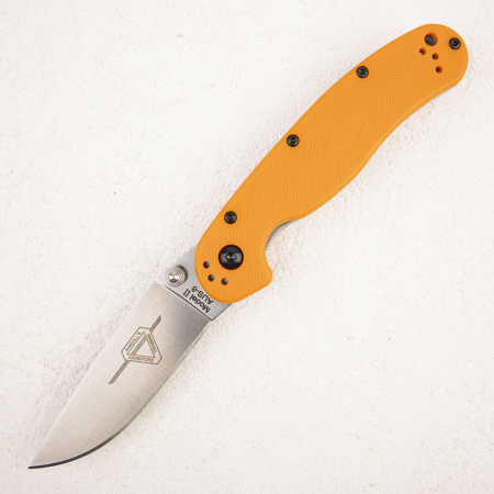 Нож Ontario Rat 2 Folder Orange, Satin Blade