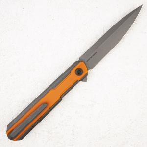 Нож WE Knife Peer, 20CV, 6AL4V Titanium/G10 Gray-Orange - складной туристические ножи из стали Нож WE Knife Peer, 20CV, 6AL4V Titanium/G10 Gray-Orange - складной туристические ножи из стали