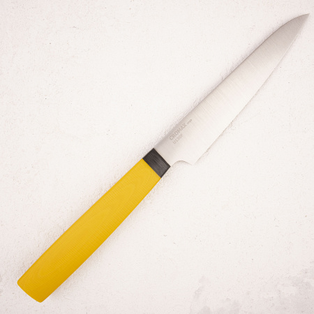 Нож универсальный OWL U130 F, Cromax PM, G10 Yellow - купить в интернет-магазине Blademan