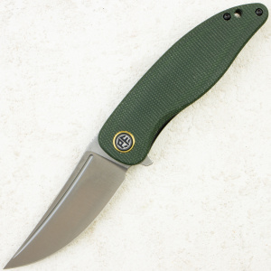Нож Petrified Fish Simum, Satin, K110, Micarta Green Handle, PFP06GRMS Нож Petrified Fish Simum, Satin, K110, Micarta Green Handle, PFP06GRMS