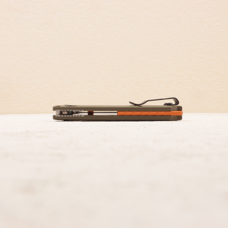 Нож Benchmade Mini Taggedout, S45VN, OD Green G10 Handle, 15534