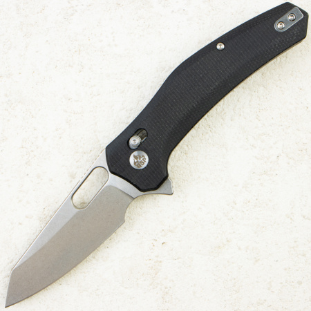 Нож QSP Emu, Stonewashed 14C28N, Micarta Black, QS164-A1