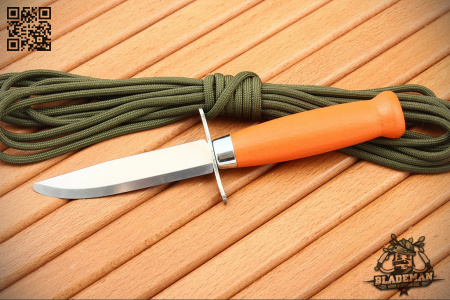 Нож Morakniv Scout 39 Safe Orange, нержавеющая сталь - купить в интернет-магазине Blademan
