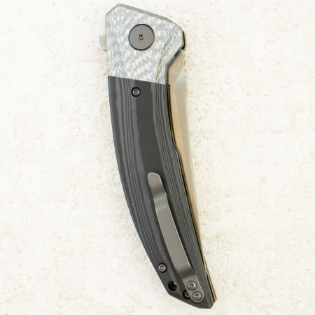 Нож Petrified Fish Deepsea, Satin, K110, Carbon Fiber Handle, PFP05CS Нож Petrified Fish Deepsea, Satin, K110, Carbon Fiber Handle, PFP05CS