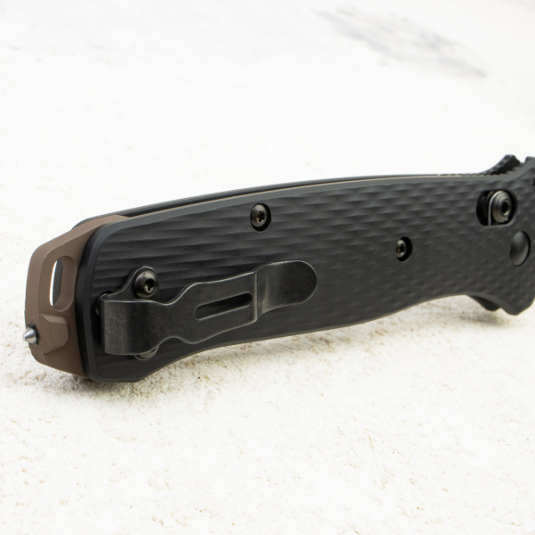 Нож Benchmade Bailout Combo, M4, 6061-T6 Aluminum Black, 537SGY-03