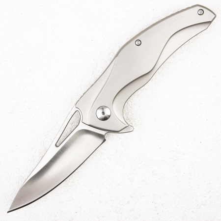 Нож Brous Blades Exo, D2 Satin, Titanium, BRB90